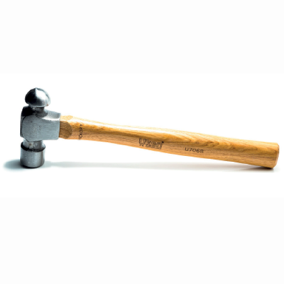 UKEN BALL PEIN HAMMER 1.5 LB W/HICKORYDOM HANDLE