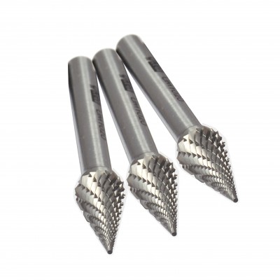 TUNGSTEN CARBIDE BURR CONICAL SHAPE -50MM