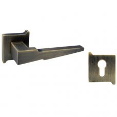 UKEN LEVER HANDLE W/ROSETTE PREMIUM -  141