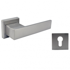 UKEN LEVER HANDLE W/ROSETTE PREMIUM -  142