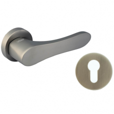 UKEN LEVER HANDLE W/ROSETTE PREMIUM -  148