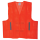 SAFETY JACKET ORANGE MESH TYPE S