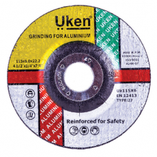 GRINDING DISC ALUMINIUM 4"