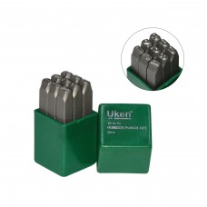 NUMBER PUNCH SET (1 to 9)  5MM