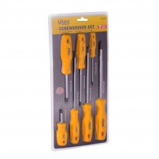 SCREW DRIVER SET 7PCS STAR - PH0X75MM, PH1X100MM, PH1X150MM, PH2X38MM, PH2X75MM, PH2X150MM, PH3X150MM